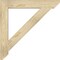 Ekena Millwork Traditional Slat Rough Sawn Bracket, Douglas Fir, 4"W x 30"D x 30"H BKT04X30X30TRA06RDF - alternate 2